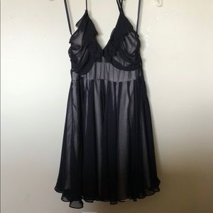 Beautiful Black halter flowy dress